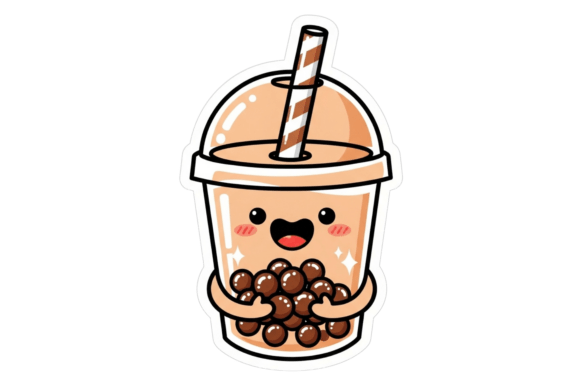A Cute Cartoon Beverage Cup Topped with Personality: Elevating Design Through Kawaii Aesthetics