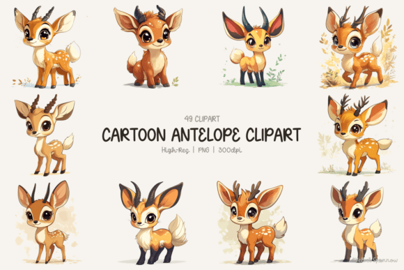 Cartoon Antelope Clipart: A Practical Guide for Designers and Crafters