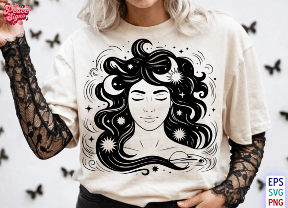Evaluating the Witchy Moon Goddess Face SVG for Modern Creative Projects