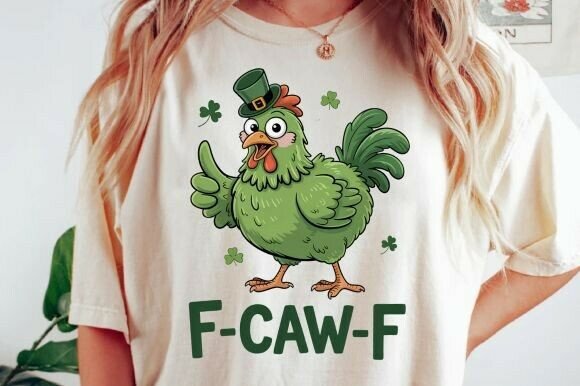 Mastering the F-CAW-F Irish Chicken Png and Lucky Png for Professional Print-on-Demand Success