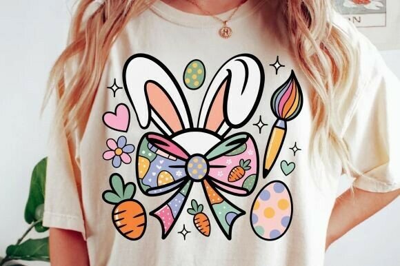Strategic Design Application: Leveraging the Happy Easter Teacher Coquette Bow Png for Brand Growth